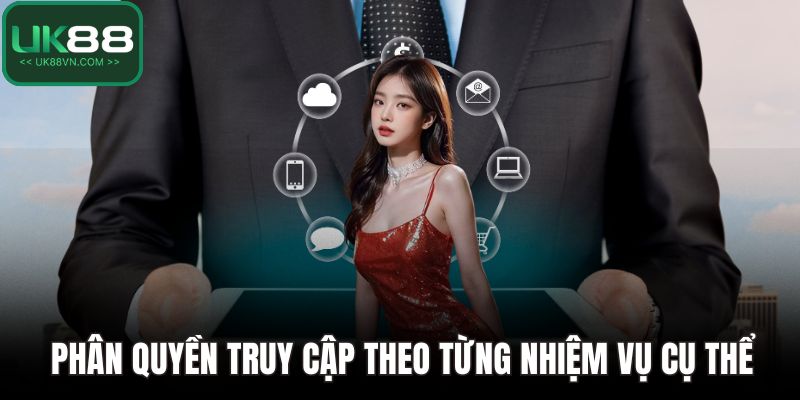 Quyền Riêng Tư – Yếu Tố Cốt Lõi Bảo Vệ Người Chơi Tại UK88 3 Phân quyền truy cập theo từng nhiệm vụ cụ thể