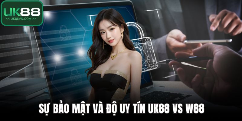UK88 Vs W88 - So Sánh Giữa Hai Nhà Cái Nổi Bật Hiện Nay 4 Sự bảo mật và độ uy tín UK88 vs w88